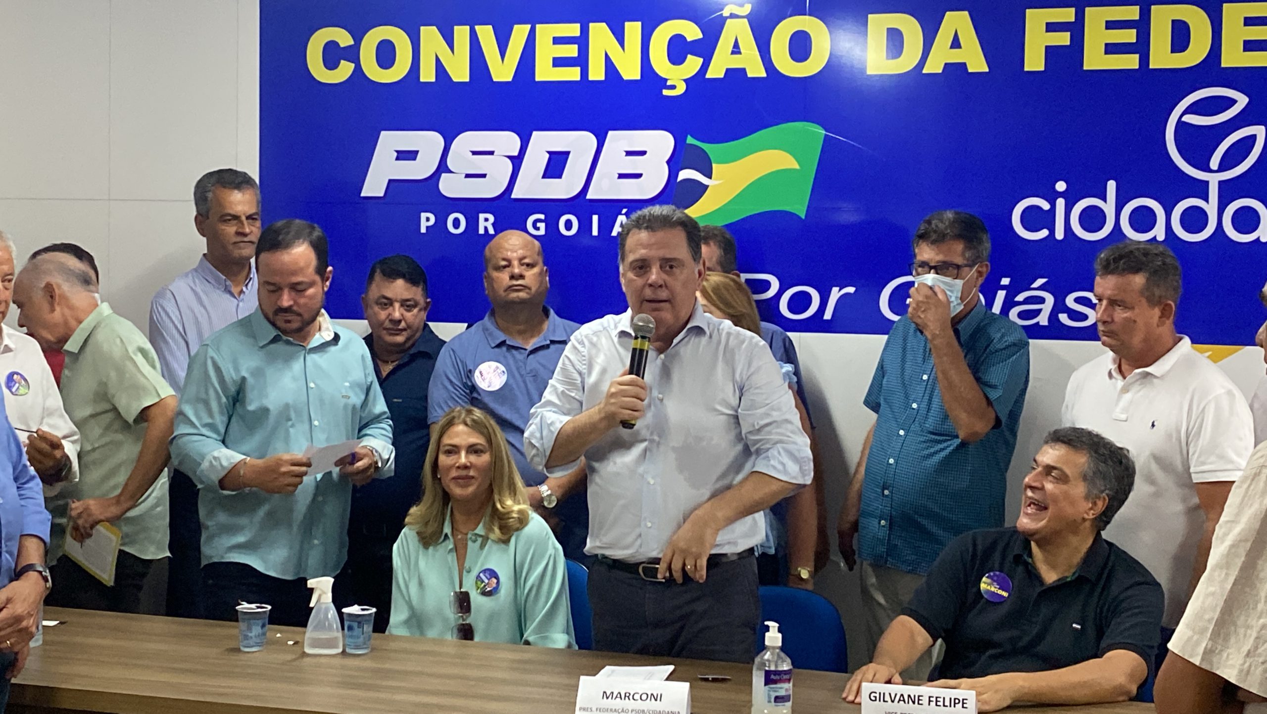 Marconi Perillo é oficializado como candidato a senador pela federação