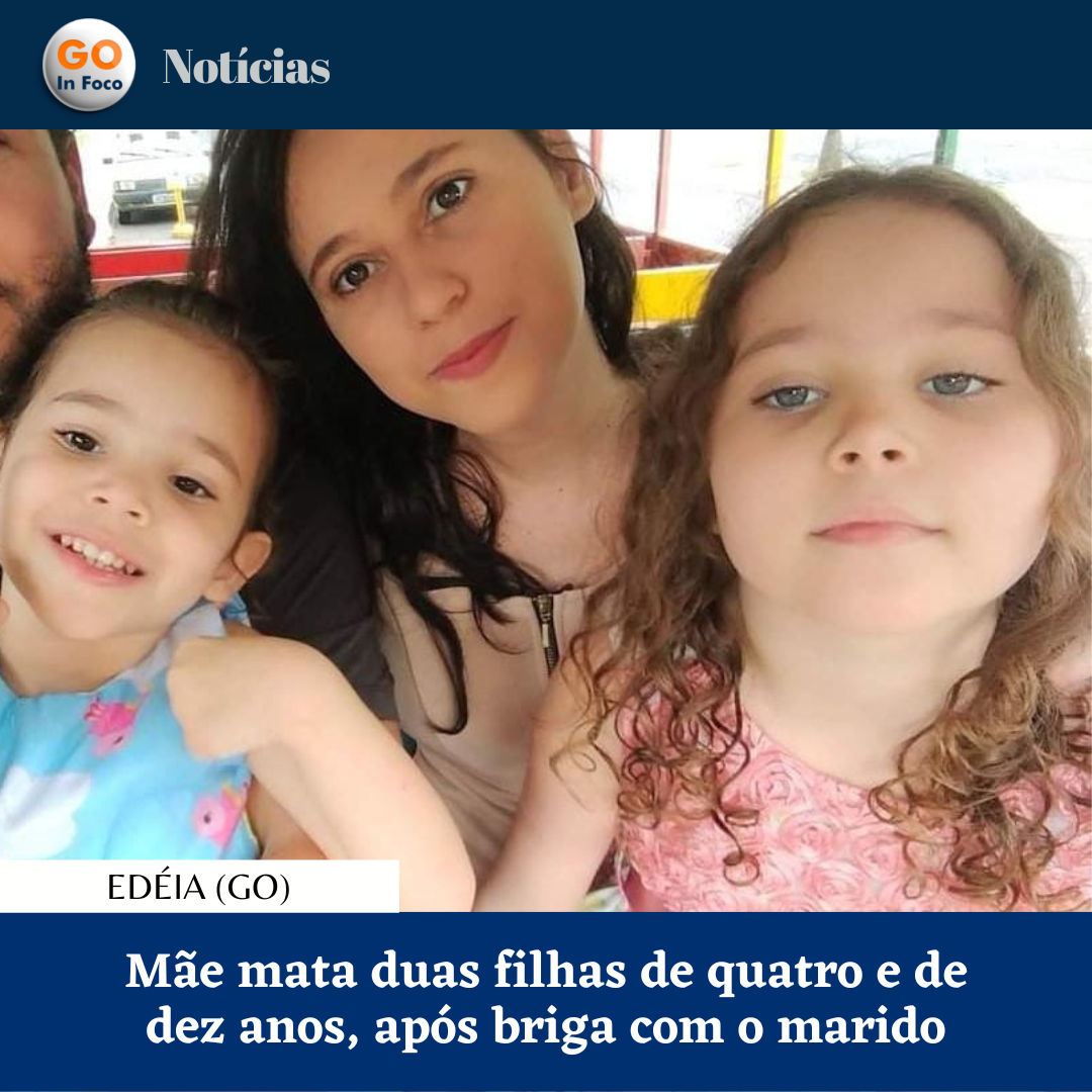 Mãe é Suspeita De Matar Duas Filhas Em Edéia Go In Foco 6520