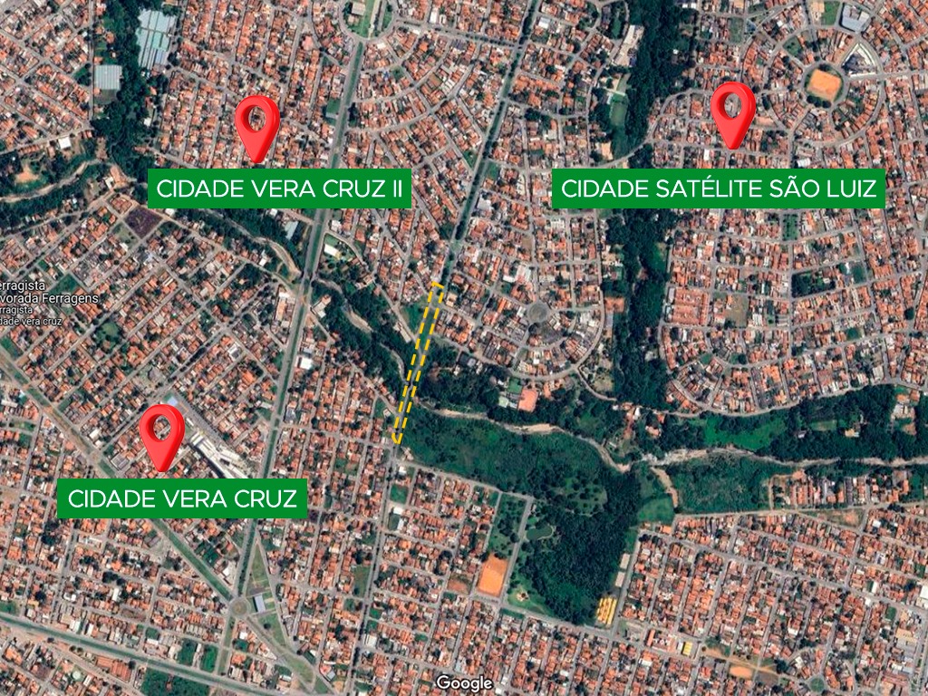 Prefeitura de Aparecida lança obra de ponte que liga Cidade Satélite ...